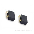 2.54mm 암 헤더 이중 행 스트레이트 10P